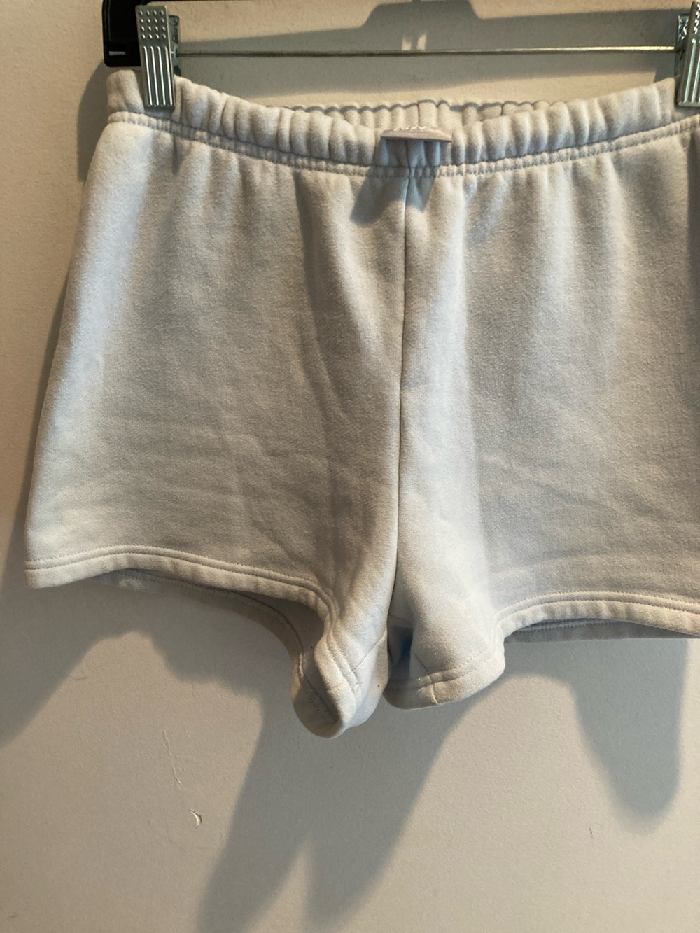 TNA Ivory Fleece Athletic Shorts XS